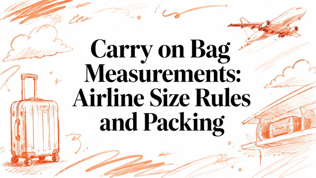 Carry on Bag Measurements: Airline Size Rules and Packing